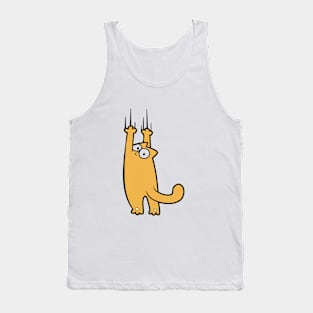 Scratching Cat Tank Top